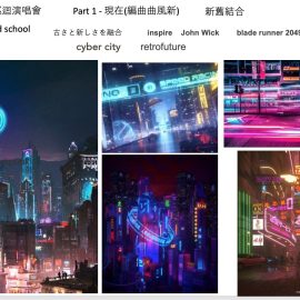 钟汉良Wallace Chung「O巡回演唱会」演出構成の回想録ー11  振り付けイメージをコレオグラファーに伝える手段として-1